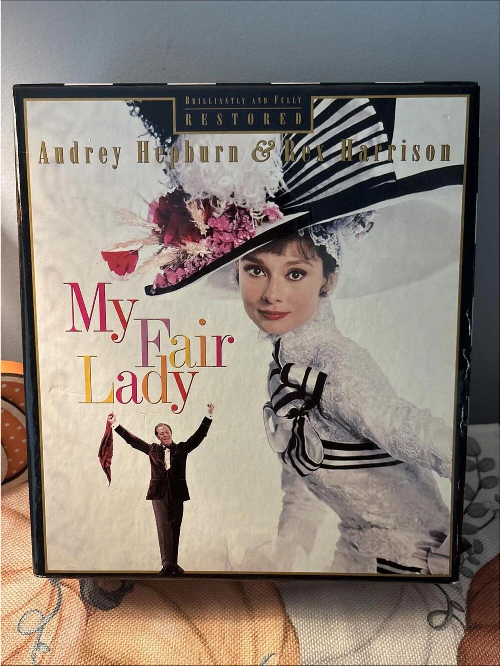 My Fair Lady 30th Collector's Ed Box Set Book Film frames CD photos. VHS Tapes.